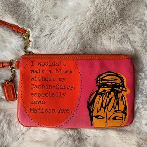 Coach Limited Edition Bonnie Cashin Wristlet Pink